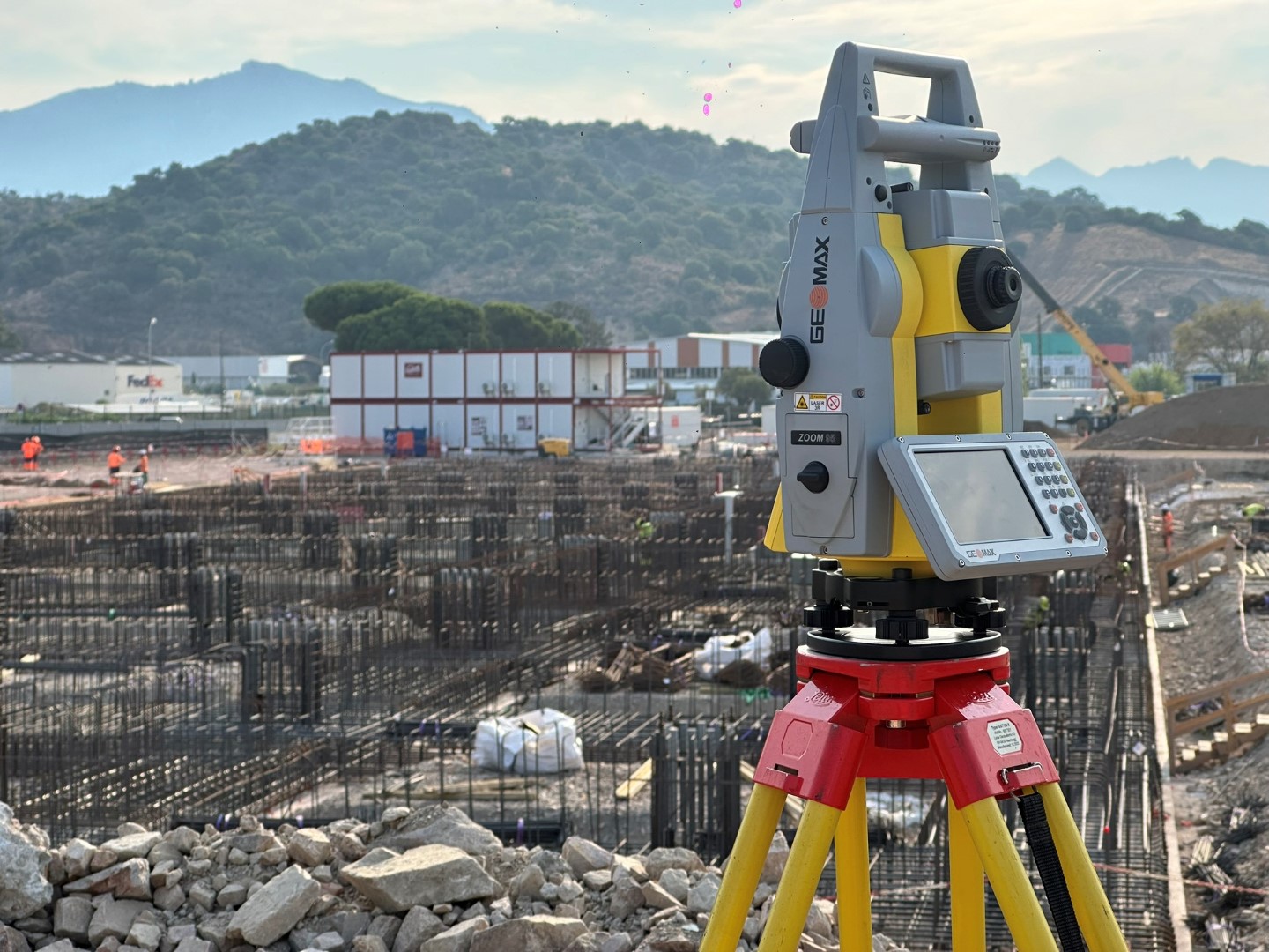 EDF vazzio chantier nouvelle centrale ricanto construction génie civil geometre